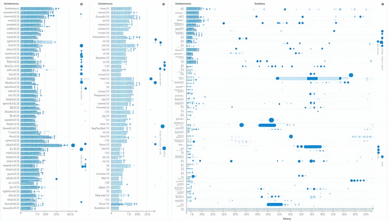 Graph showing sentiment analysis results